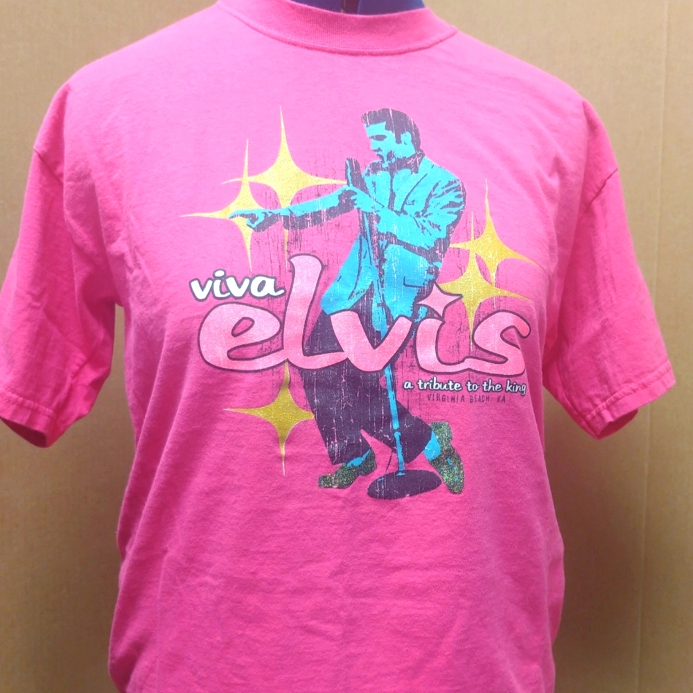 ELVIS PRESLEY Tribute to the King t shirt UNISEX LARGE